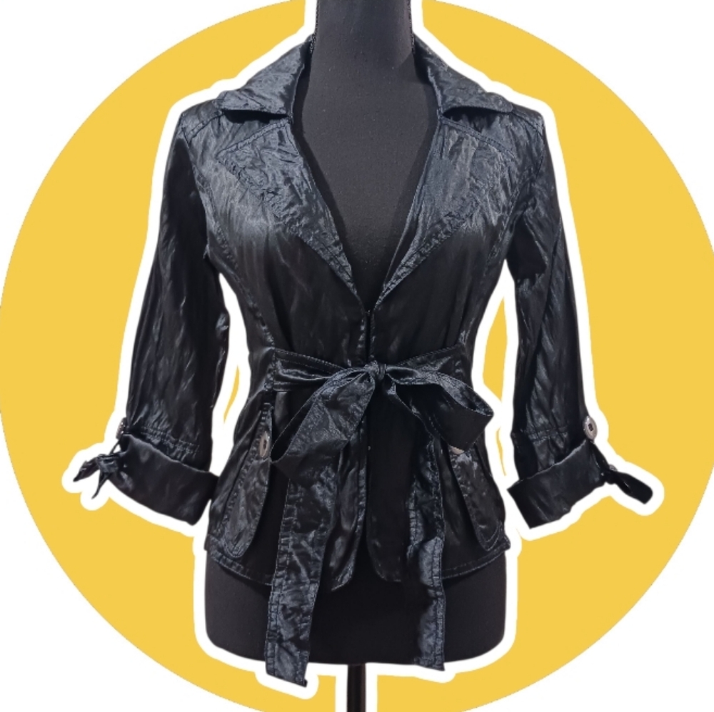 MORGAN de Toi Vilto Crinkle Blazer Bluemarine
